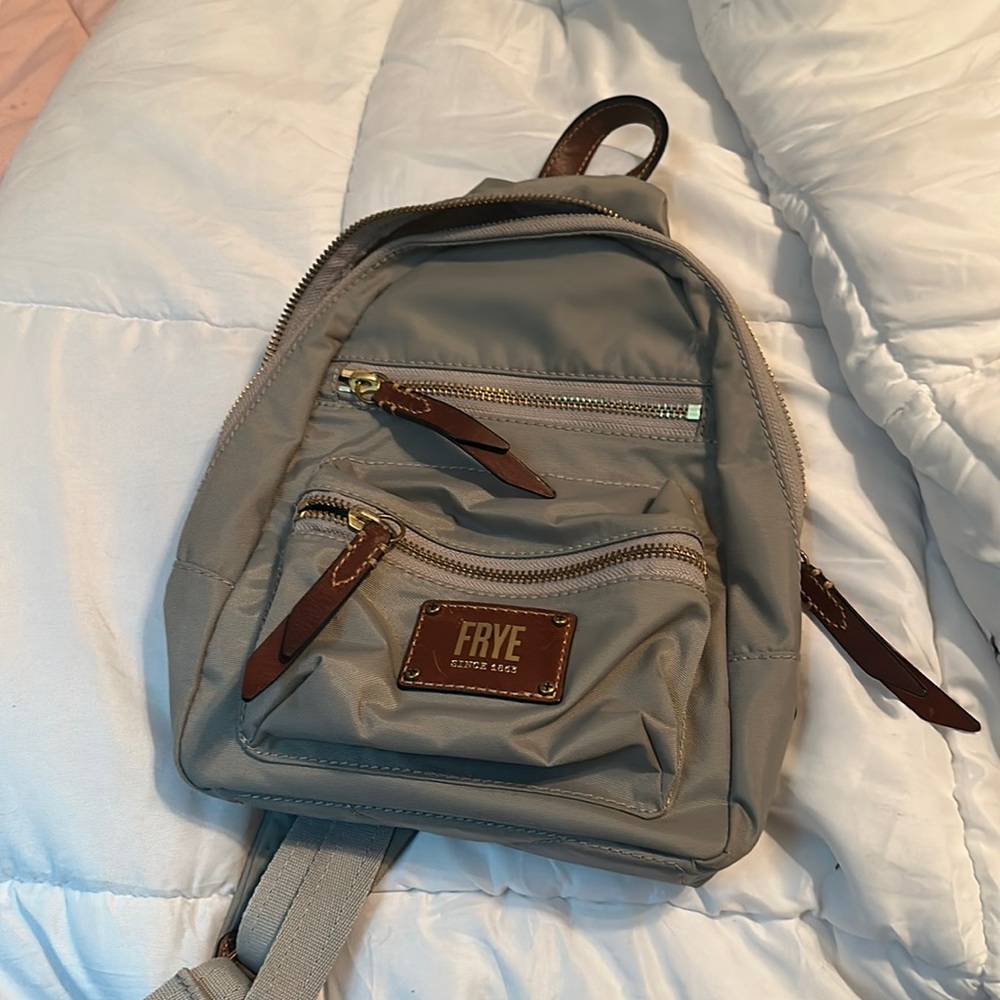 Frye backpack purse
